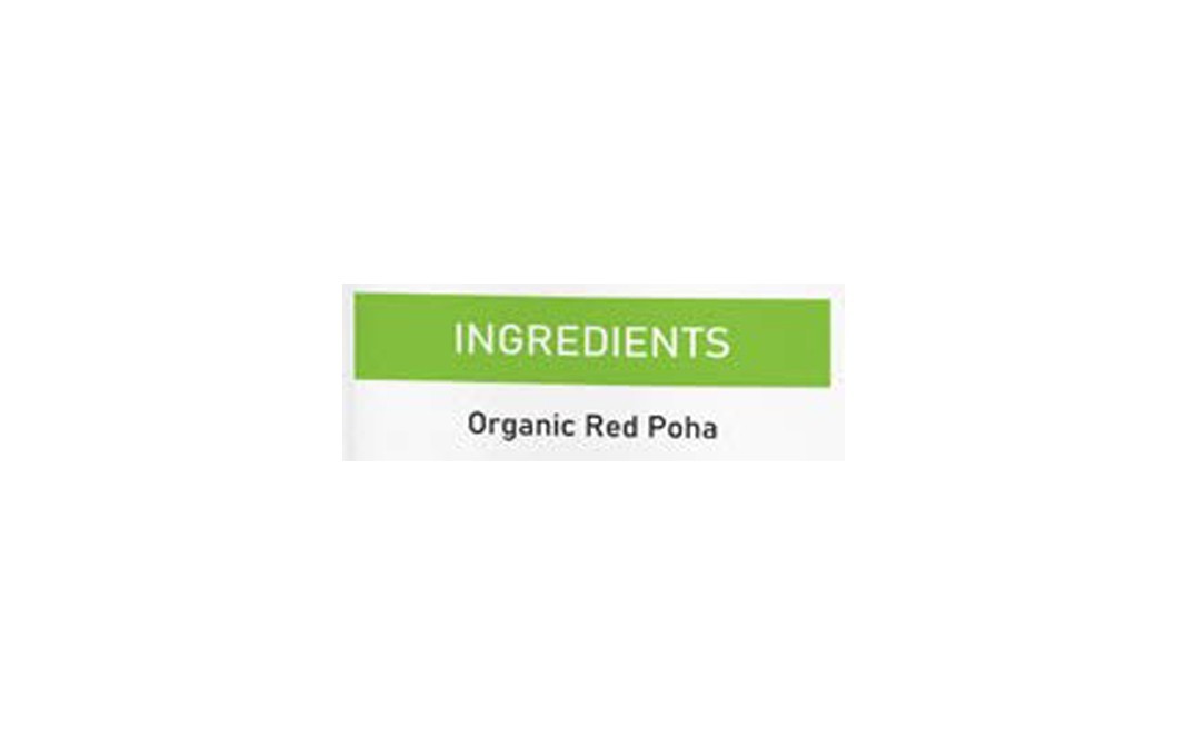 Orgabite Organic Red Poha    Pack  500 grams